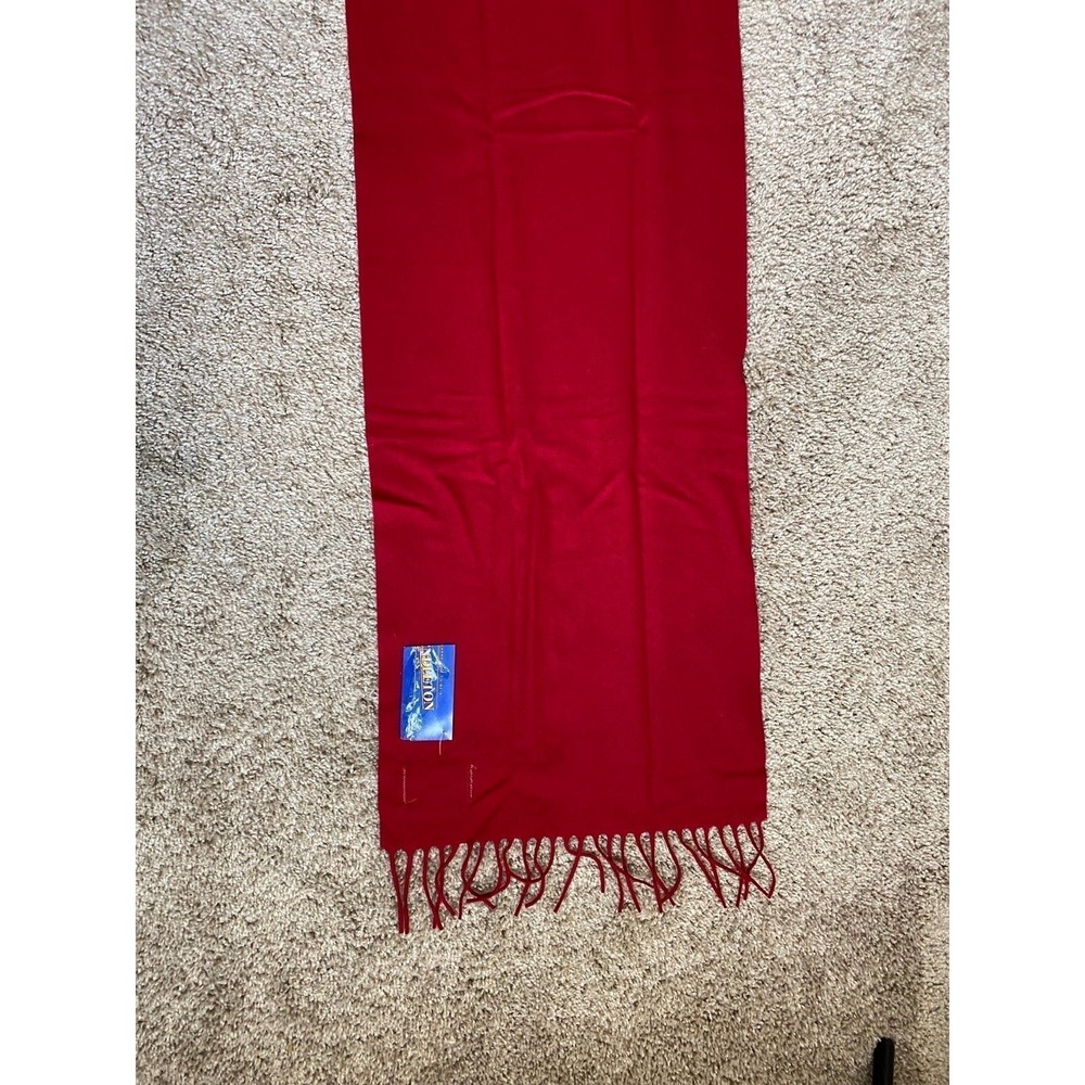 Pendleton Scarf Red With Original Tags Unisex Classic Preppy Ivy League